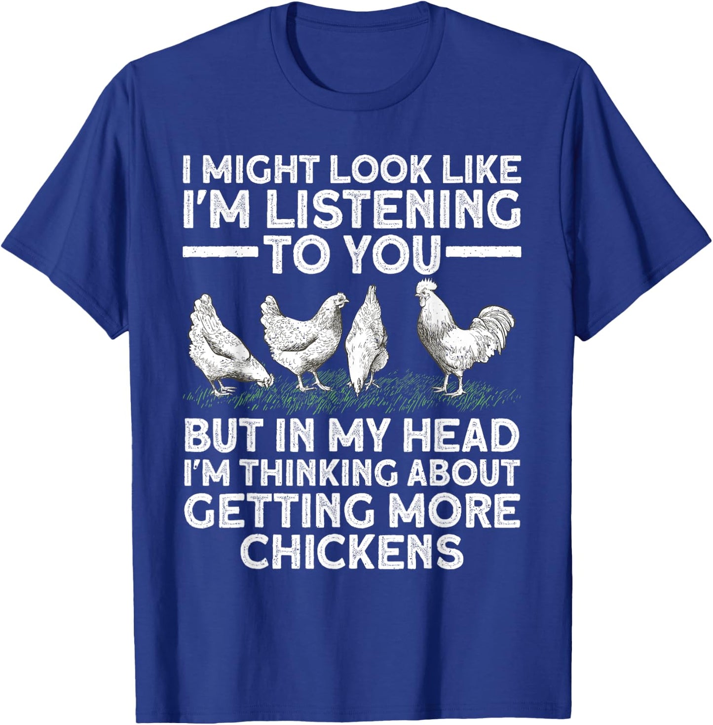 Best Chicken Art Women Rooster Farm Chicken Farmer T-Shirt - T-Shirt | Royal