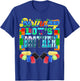 Building Brick Blocks Brother Of Birthday Boy B-day Builder T-Shirt - T-Shirt | Royal