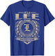 It's A LEE Thing You Wouldn't Understand Name Vintage T-Shirt - T-Shirt | Royal