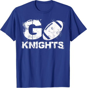 Football Go Knights T-Shirt - T-Shirt | Royal