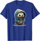 Retro Hedgehog T-Shirt - T-Shirt | Royal
