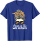 Mom of the Wide Receiver Football Bun T-Shirt - T-Shirt | Royal