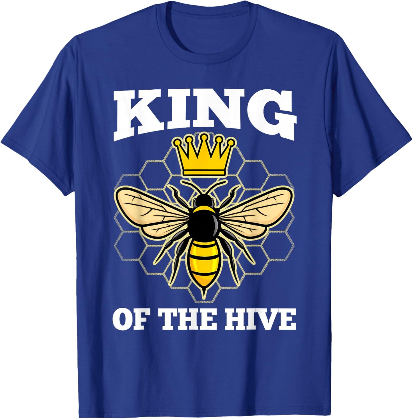 Beekeeper Dad Beekeeping Honeybee Beehive Bee Lover T-Shirt - T-Shirt | Royal