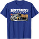 Hotshot Trucking Dually Truck And Trailer Dual Wheel Hauling T-Shirt - T-Shirt | Royal