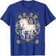 Celtic Unicorn Design T-Shirt - T-Shirt | Royal