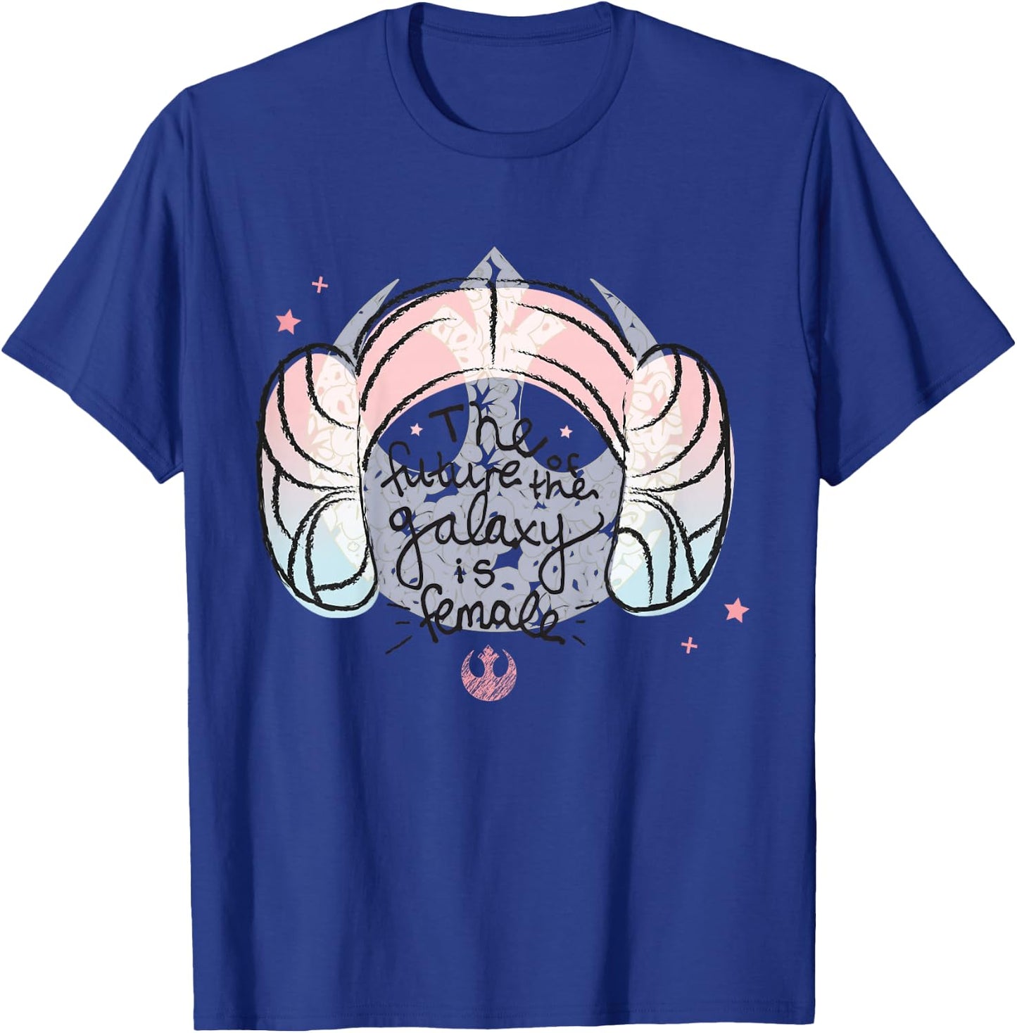 Kids Star Wars Classic Princess Leia The Future Galaxy Is Female T-Shirt - T-Shirt | Royal