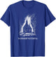 Burning Church Worship Nothing Atheist Satan Antichrist Goth T-Shirt - T-Shirt | Royal