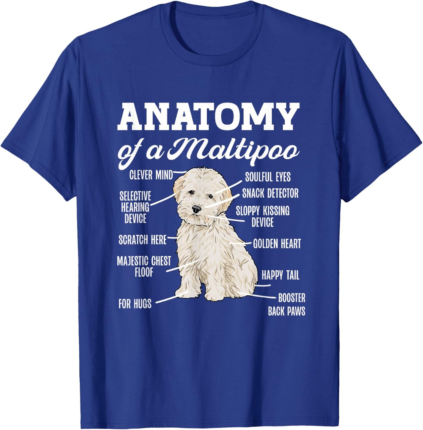 Maltipoo T-Shirt - T-Shirt | Royal