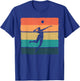 Vintage Volleyball Design Women Volleyball Player T-Shirt - T-Shirt | Royal
