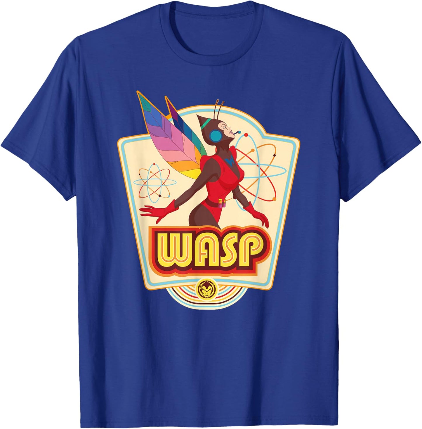 Marvel Avengers Wasp Comic Retro Vintage Iconic T-Shirt - T-Shirt | Royal