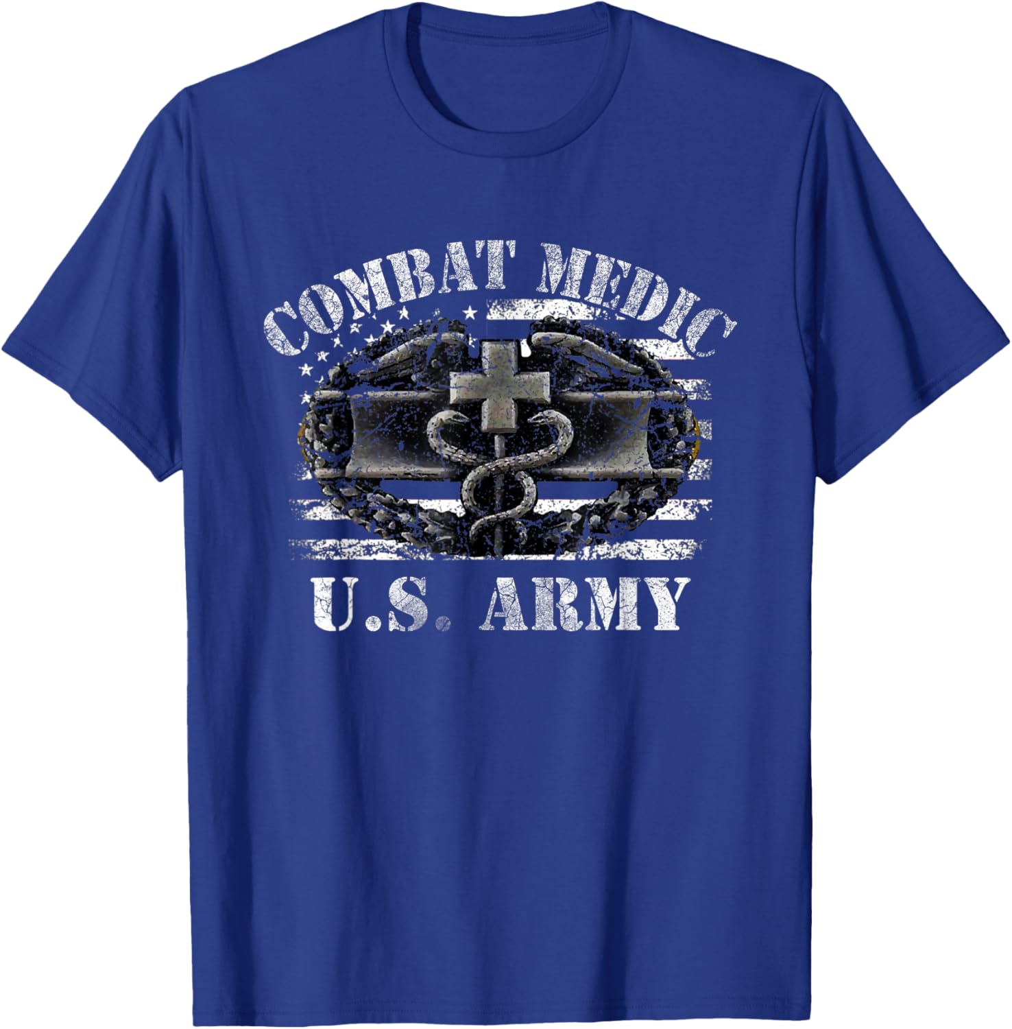 US ARMY 68W Combat Medic, Perfect Veteran Medical Military T-Shirt - T-Shirt | Royal