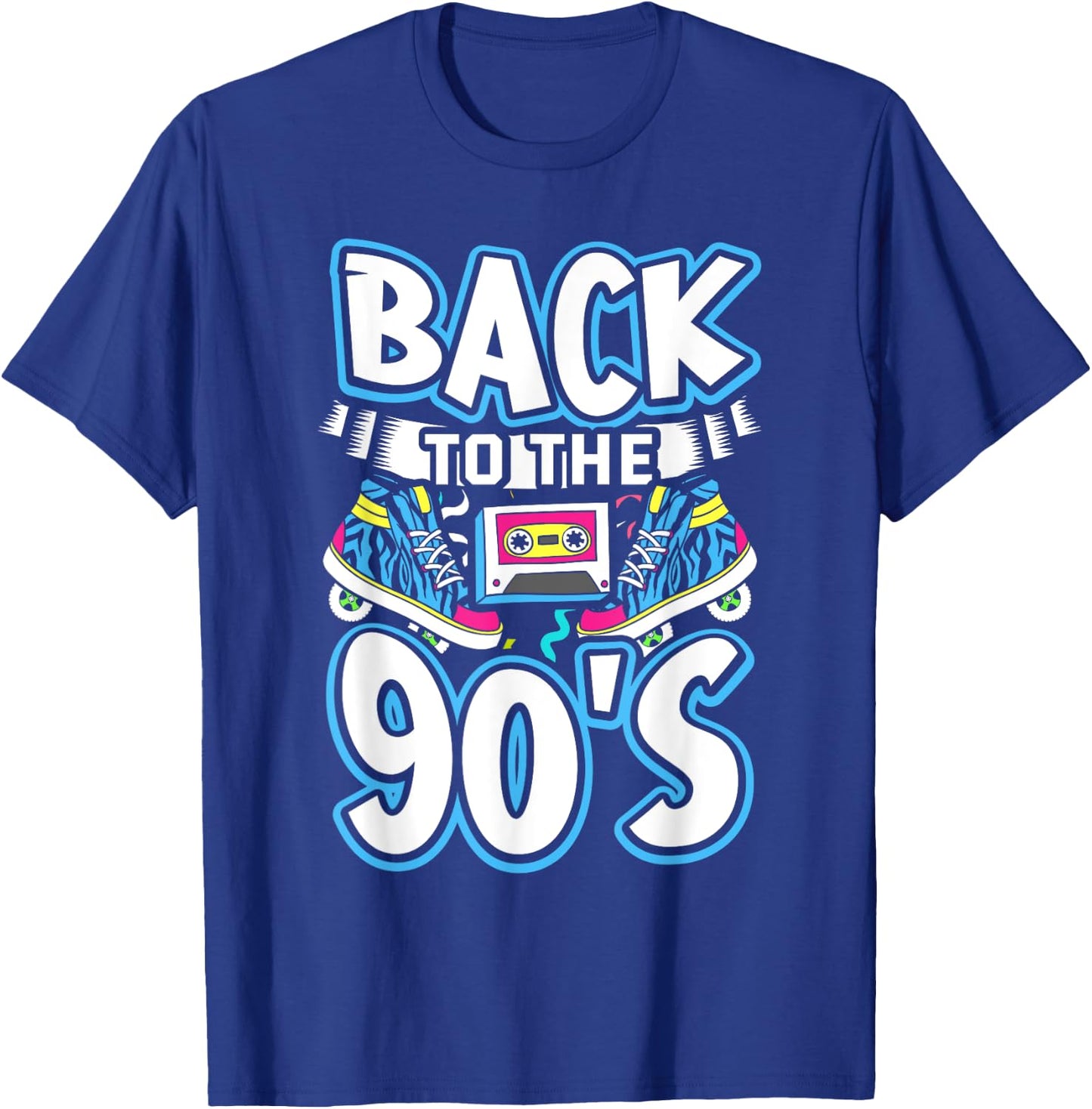 90s Party Outfit , 90's Costume Men T-Shirt - T-Shirt | Royal
