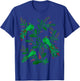 Magic Birds - Cute Floral Vintage Ukrainian Vyshyvanka Style T-Shirt - T-Shirt | Royal