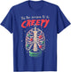 Tis The Season To Be Creepy Skeleton Tree Xmas T-Shirt - T-Shirt | Royal