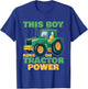 Kids Tractor | Toddler Tractors | Boys Tractor T-Shirt - T-Shirt | Royal