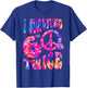 Retro I SURVIVED My SIXTIES TWICE 70th Birthday 60s Vibes 60 T-Shirt - T-Shirt | Royal