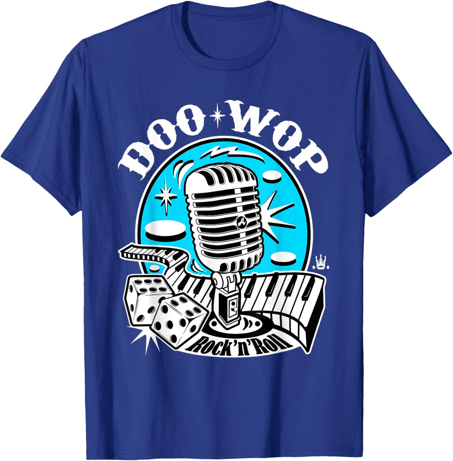 50s Sock Hop Costume Retro 1950s Rockabilly Party Doo Wop T-Shirt - T-Shirt | Royal