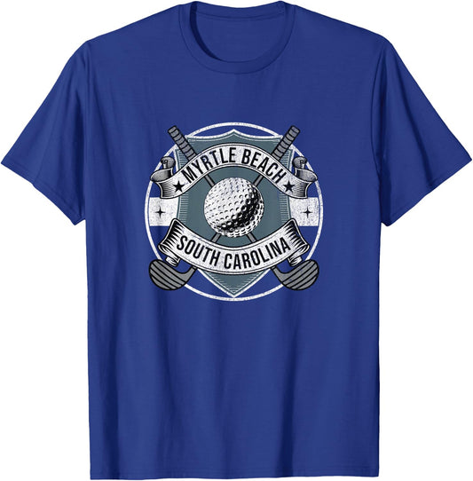Myrtle Beach Golf T-Shirt - T-Shirt | Royal