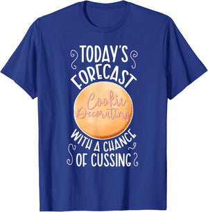 Cookie Decorating Funny Cookie Decorator Cookie Artist T-Shirt - T-Shirt | Royal