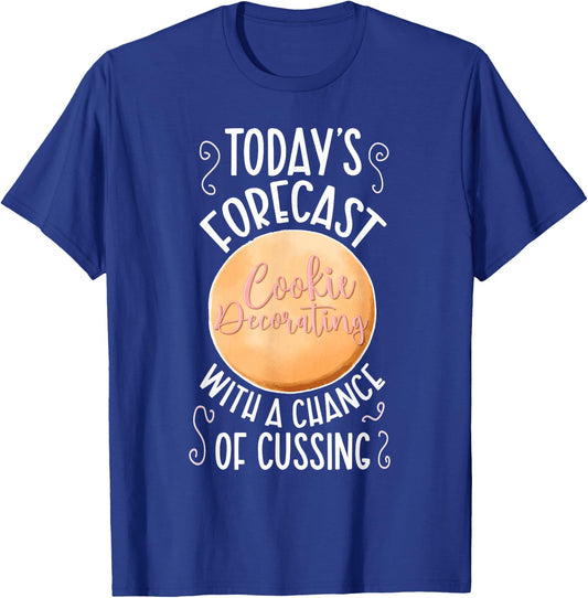 Cookie Decorating Funny Cookie Decorator Cookie Artist T-Shirt - T-Shirt | Royal