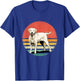 Labrador Retriever Dog Retro Labrador Lover Pet Lab Mom Dad T-Shirt - T-Shirt | Royal
