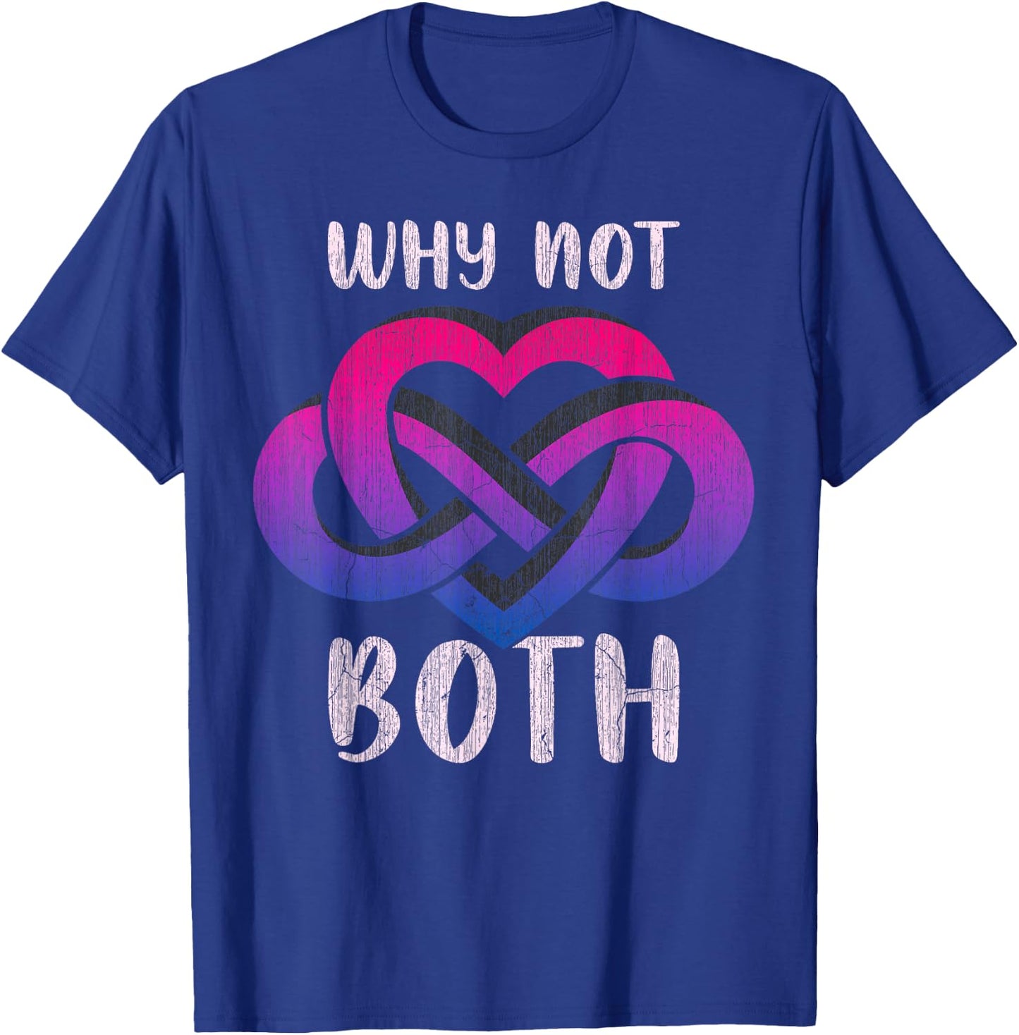 Bi Polyamory, Polyamory Symbol, Bisexual Colours T-Shirt - T-Shirt | Royal