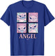Lilo & Stitch - Angel Grid T-Shirt - T-Shirt | Royal