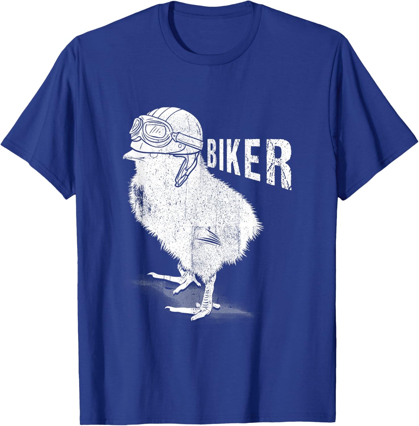 Motorcycle Chicks Biker The Chick Lover Biking Biker Women T-Shirt - T-Shirt | Royal