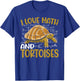 Funny I Love Math And Tortoises Turtle Kids School T-Shirt - T-Shirt | Royal