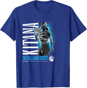 Mortal Kombat - Kitana You Will Learn Respect T-Shirt - T-Shirt | Royal