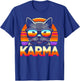 Karma Cat T-Shirt - T-Shirt | Royal