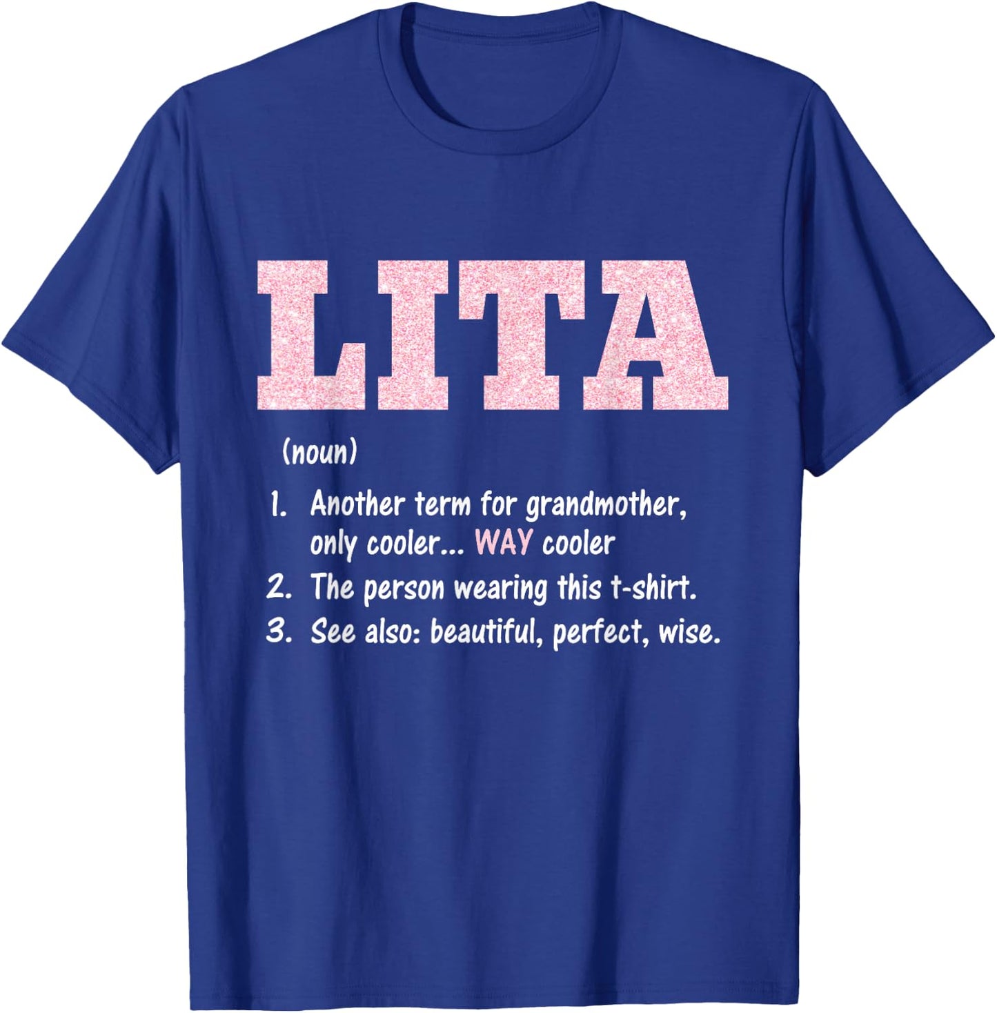 Lita Definition T-Shirt - T-Shirt | Royal