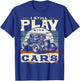 Hot Rod Mechanic, I Still Play With Cars, Vintage Rat Rod T-Shirt - T-Shirt | Royal