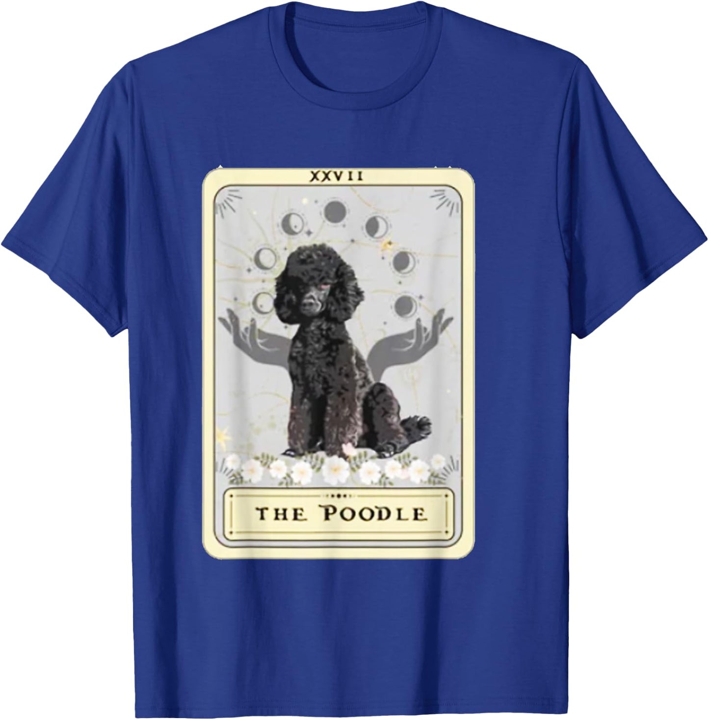 Poodle Tarot Card T-Shirt - T-Shirt | Royal