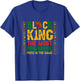 Black King The Most Powerful Piece In-The Game Black History T-Shirt - T-Shirt | Royal