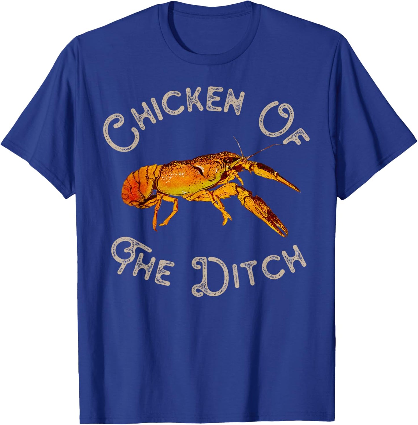 Louisiana State New Orleans Mardi Gras Chicken of the ditch T-Shirt - T-Shirt | Royal