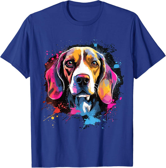 Beagle Dog T-Shirt - T-Shirt | Royal
