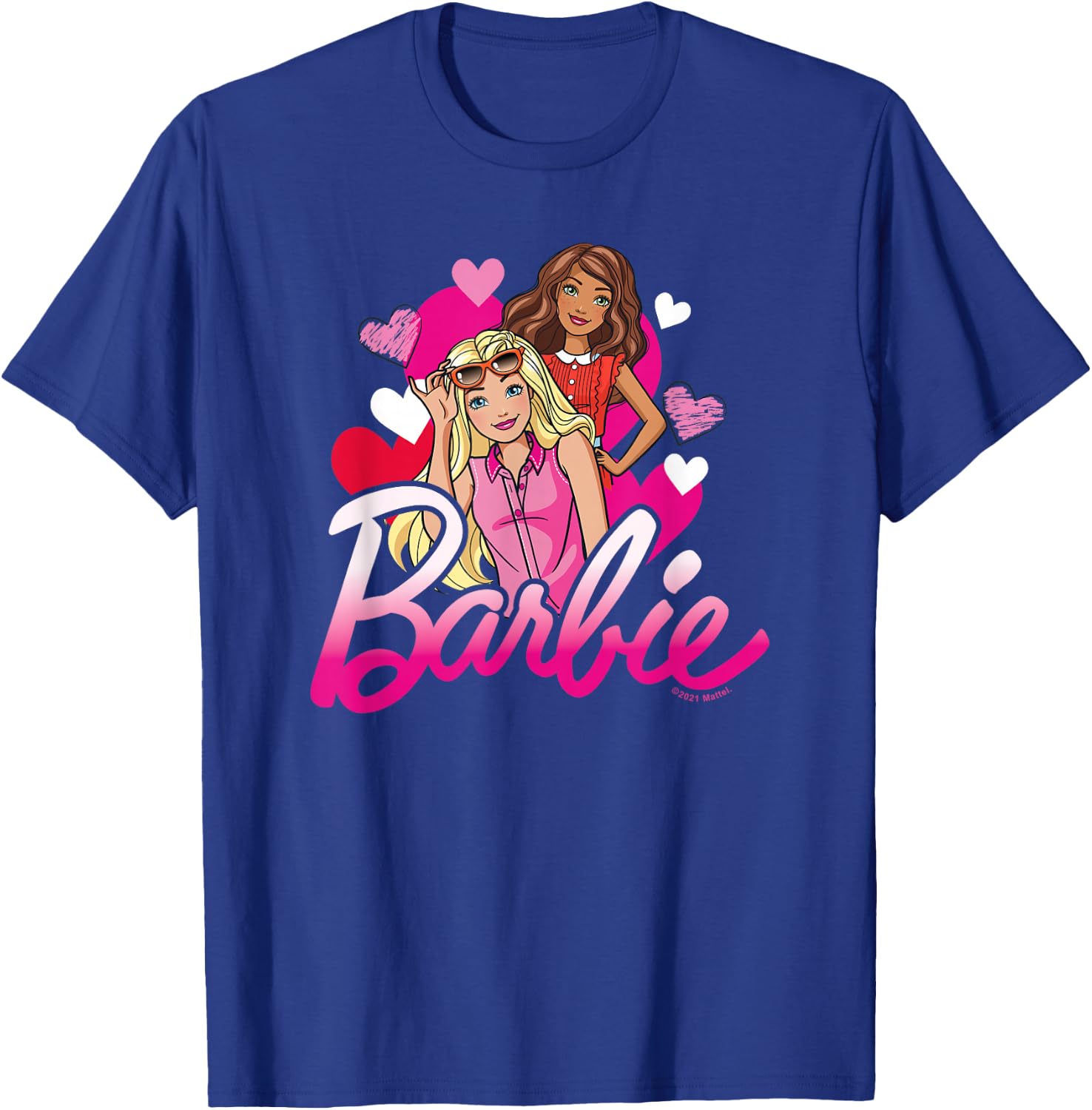 Barbie - Barbie Hearts T-Shirt - T-Shirt | Royal