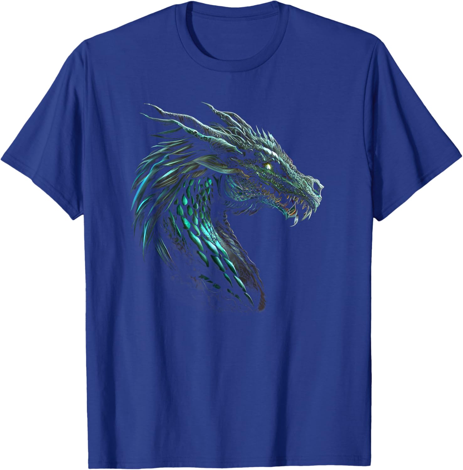 Cool Green Emerald Dragon T-Shirt - T-Shirt | Royal
