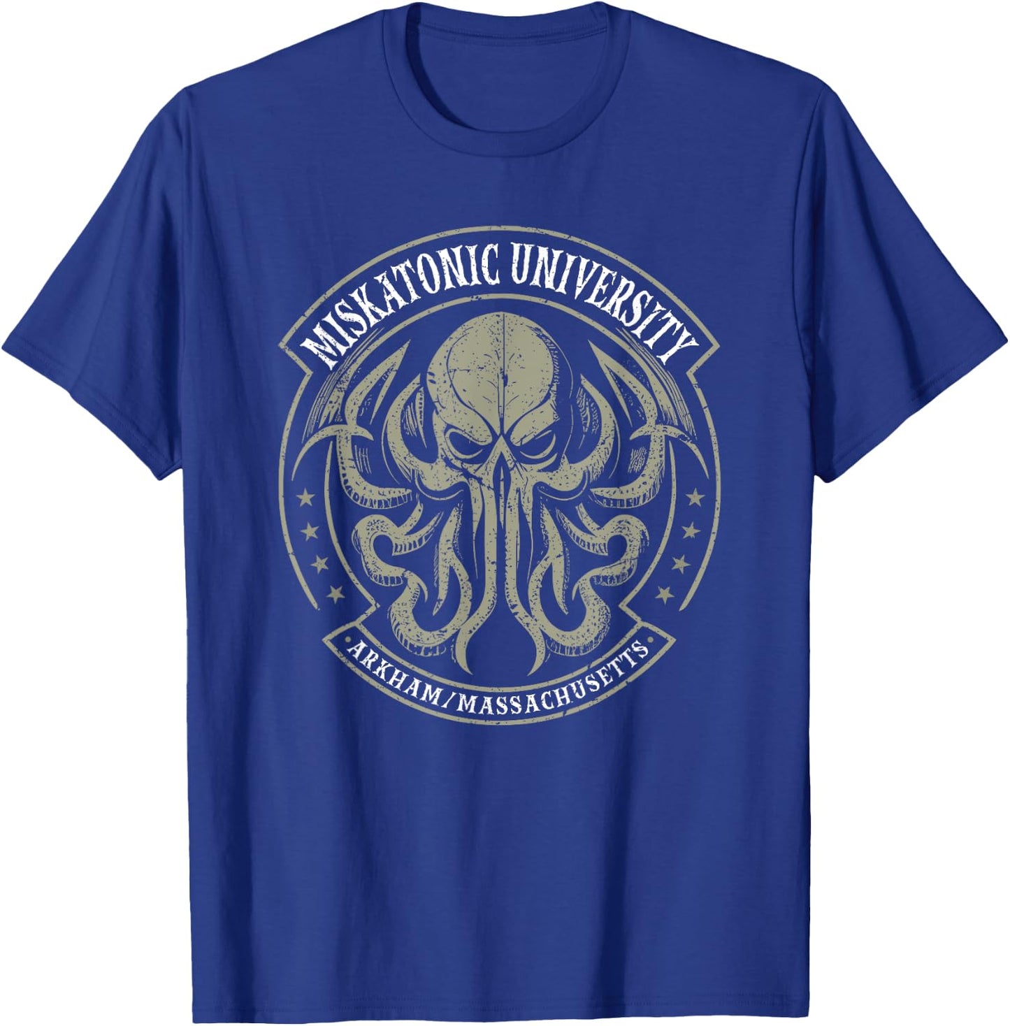 Miskatonic University, Vintage Cthulhu T-Shirt - T-Shirt | Royal