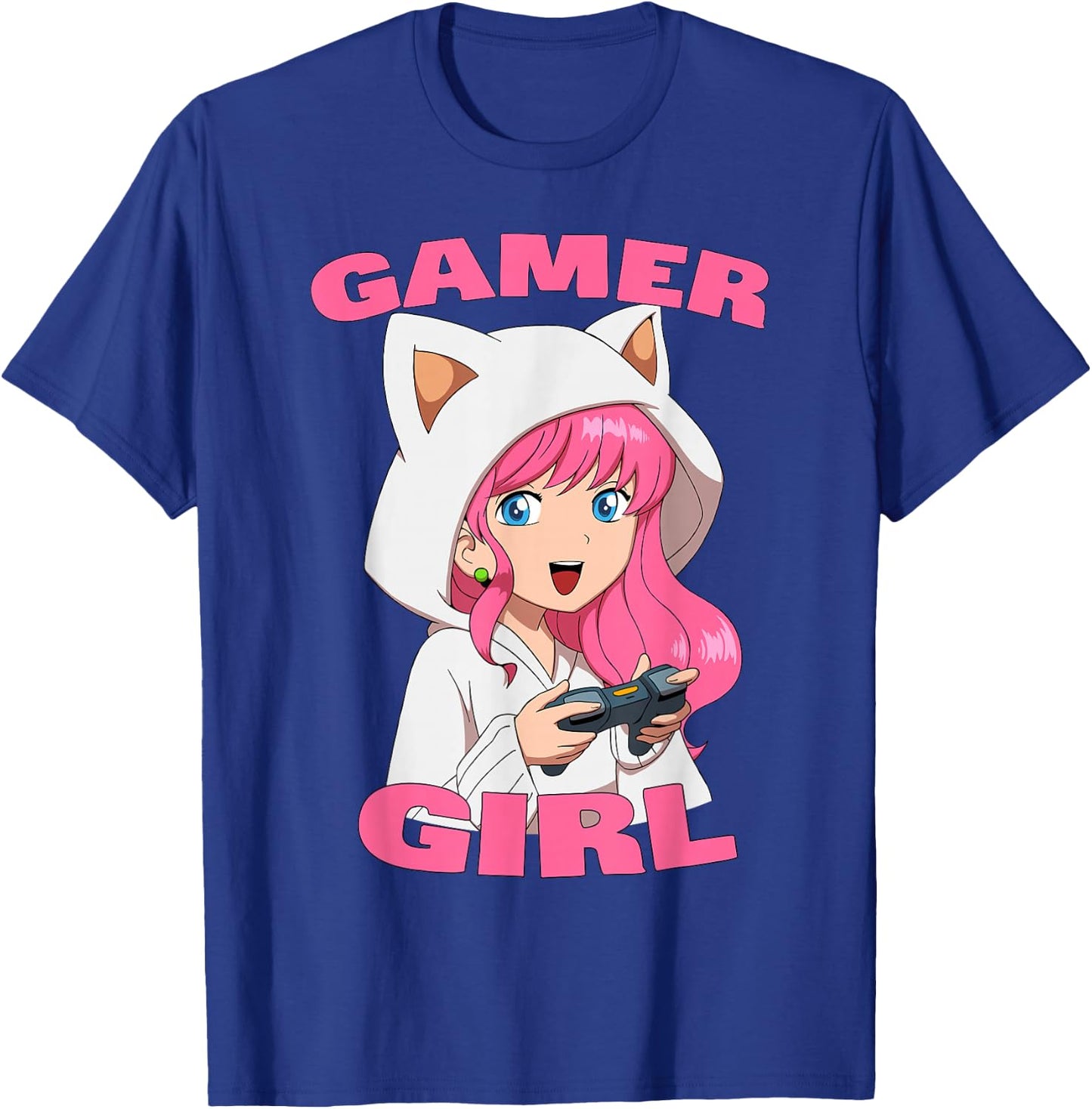 Gamer Girl Video Games Graphic Daughter Granddaughter T-Shirt - T-Shirt | Royal