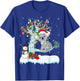 Koala Xmas Element Tree Lighting Koala Christmas T-Shirt - T-Shirt | Royal