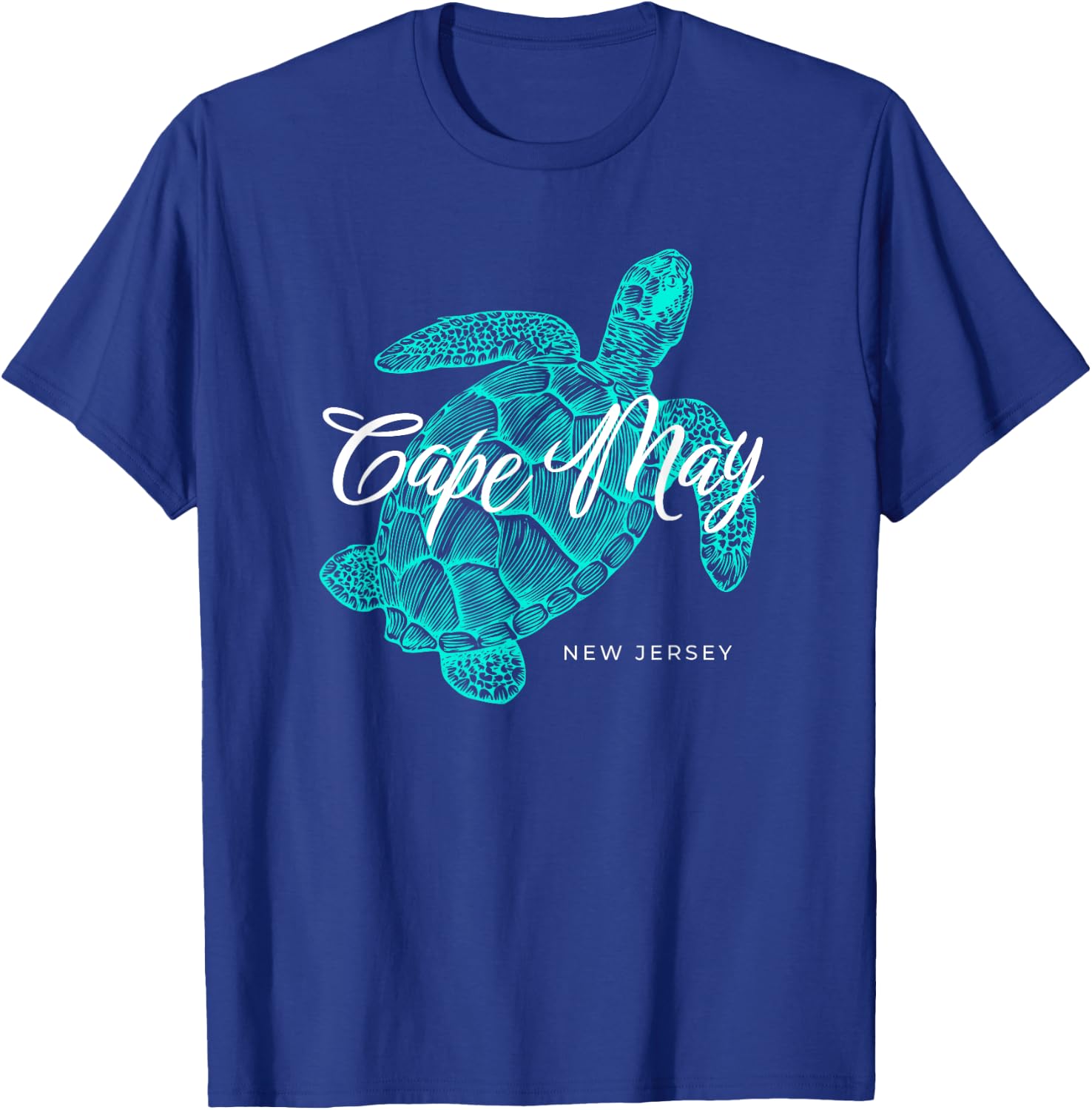 Cape May New Jersey T-Shirt - T-Shirt | Royal