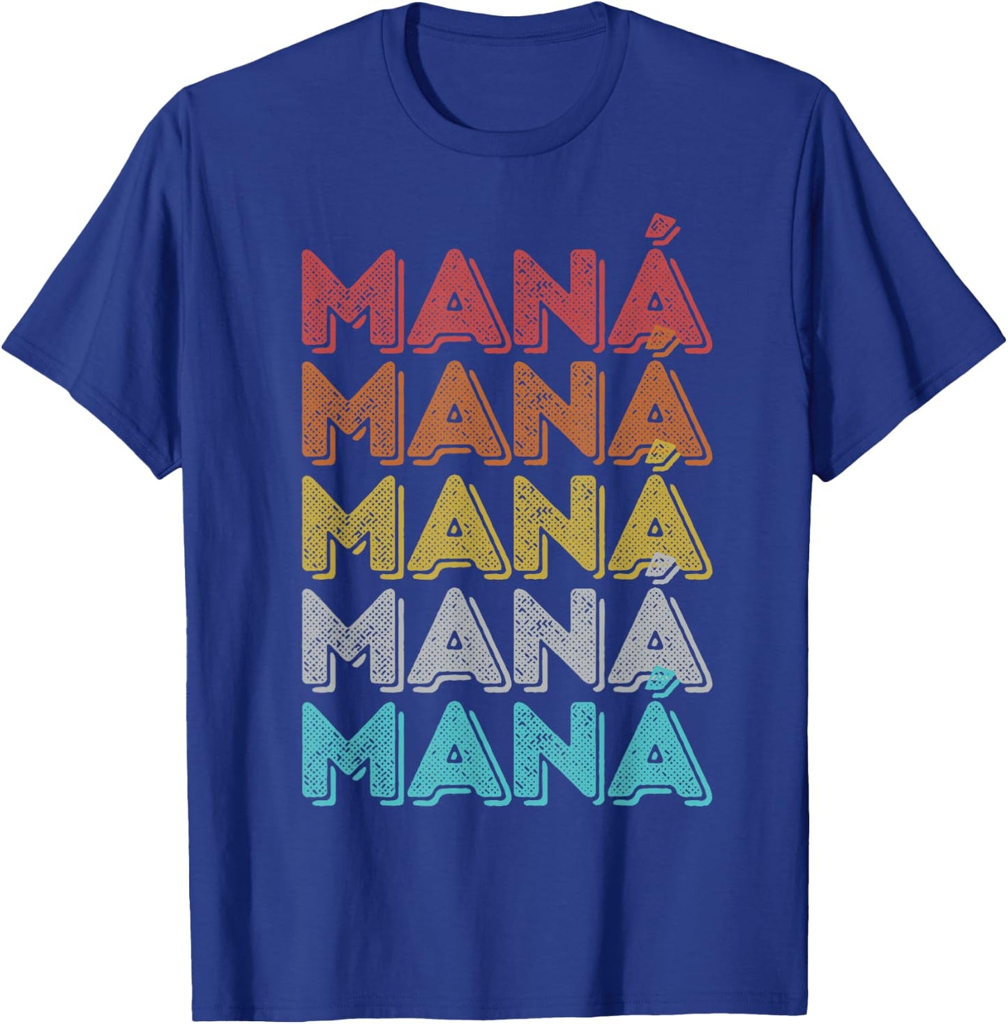 Vintage Retro Mana T-Shirt - T-Shirt | Royal