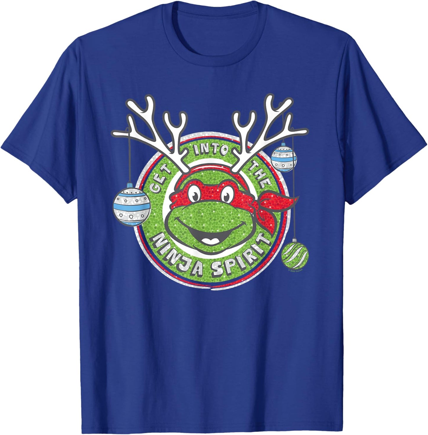 Teenage Mutant Ninja Turtles Christmas Into The Ninja Spirit T-Shirt - T-Shirt | Royal
