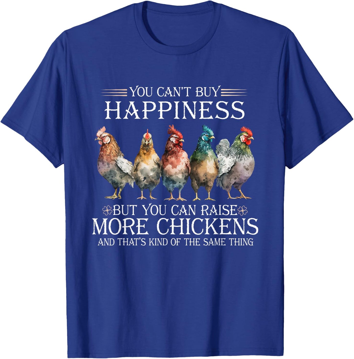 chicken Love for Farmer raising chickens farm T-Shirt - T-Shirt | Royal