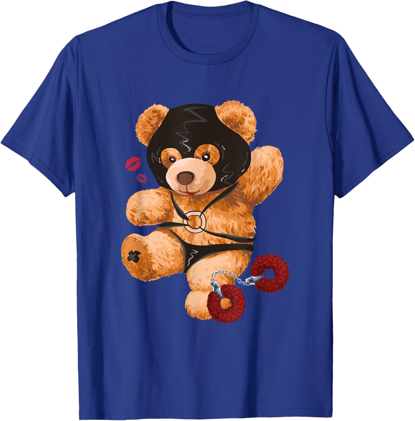 Latex Master Mistress Mrin Domina BDSM SM Teddy Bear T-Shirt - T-Shirt | Royal