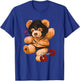 Latex Master Mistress Mrin Domina BDSM SM Teddy Bear T-Shirt - T-Shirt | Royal