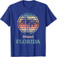 Miami Florida T-Shirt - T-Shirt | Royal
