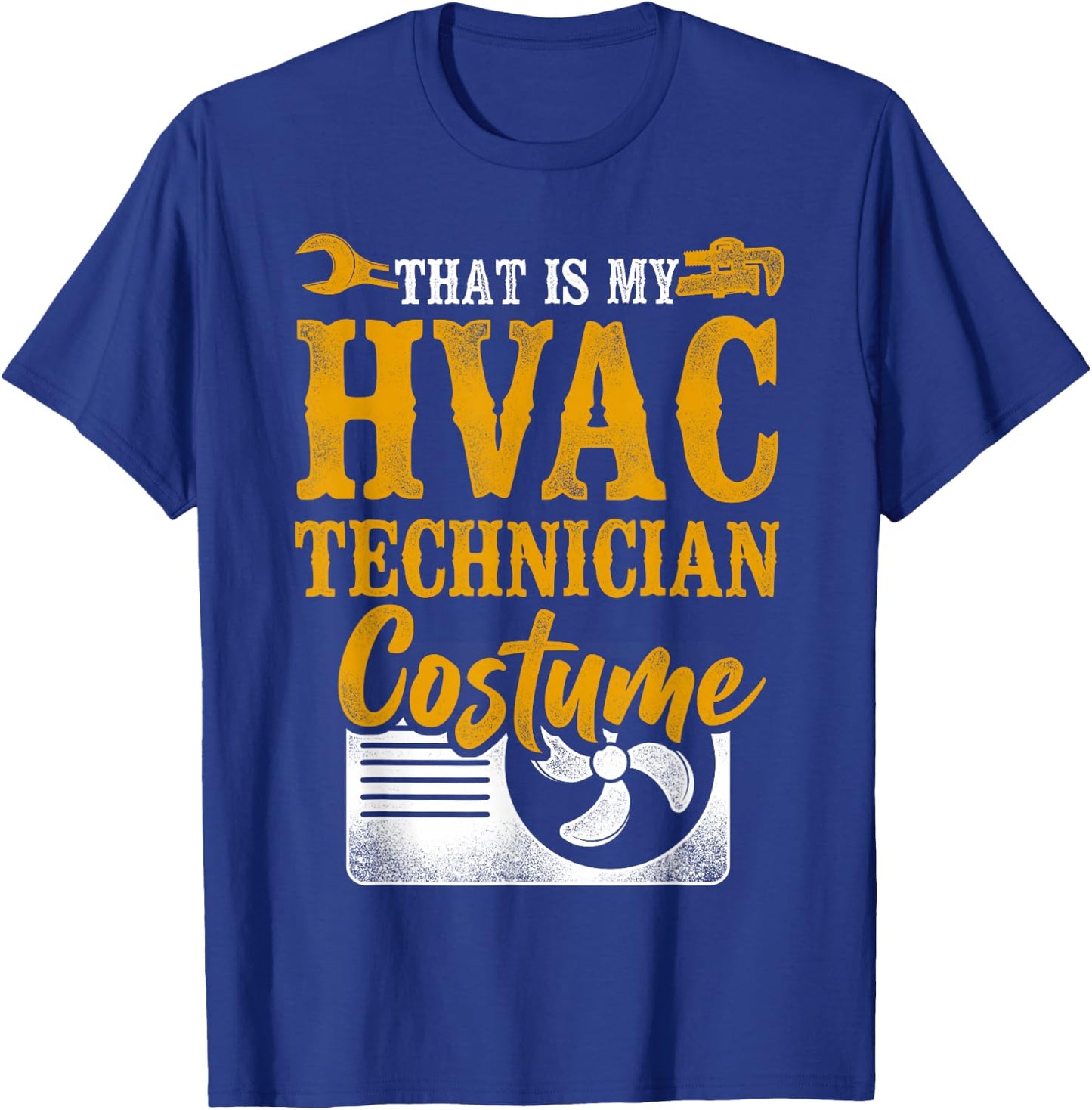 HVAC Technician Tech Halloween Vintage That Is My Hvac T-Shirt - T-Shirt | Royal